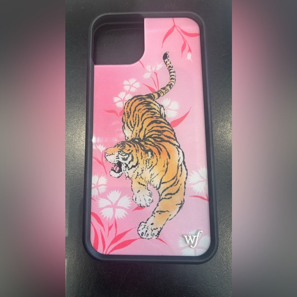 WIldflower TIGER BLOSSOM IPhone case for iPhone 15 PLUS (fits 14 plus too!)